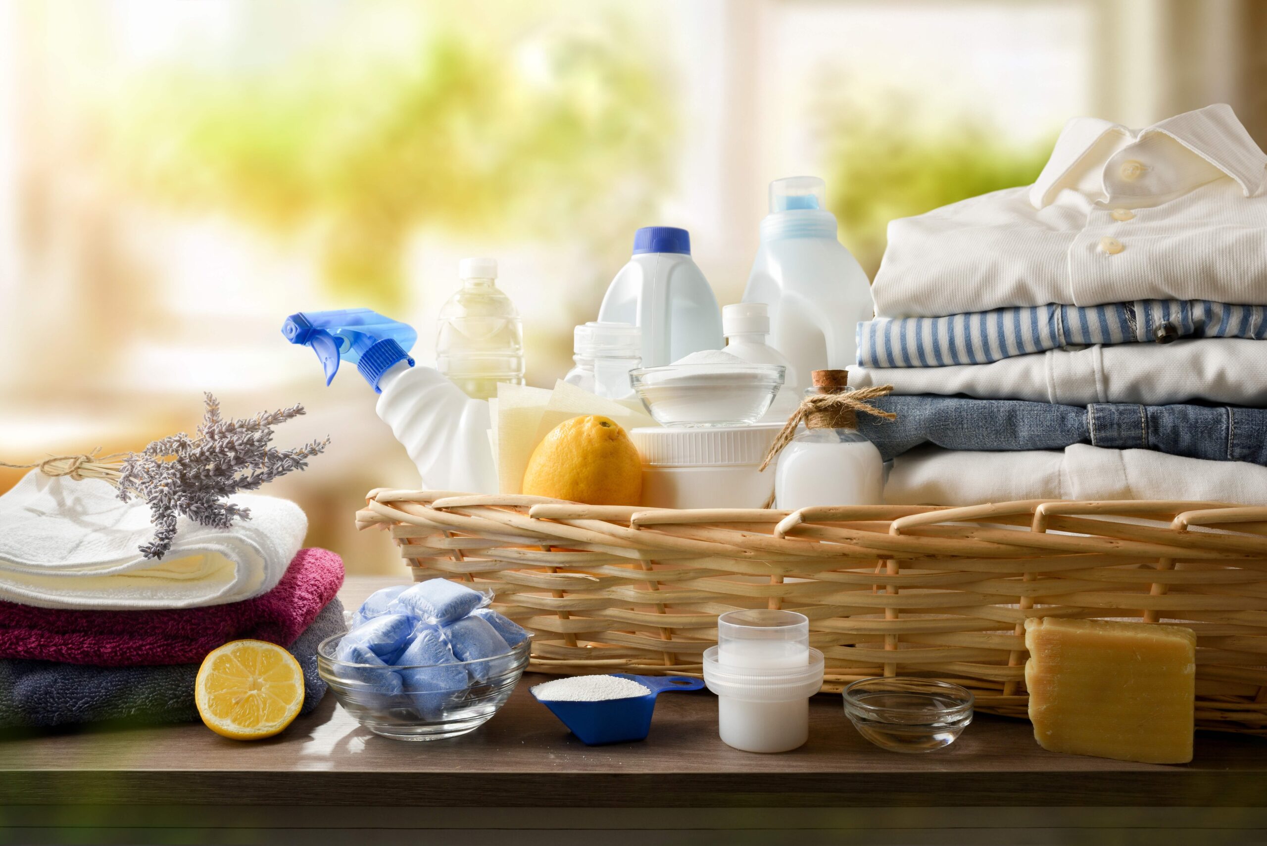 group-of-chemical-and-alternative-laundry-products-on-a-table-2